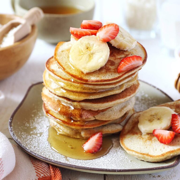 3-Ingredient Banana Pancakes