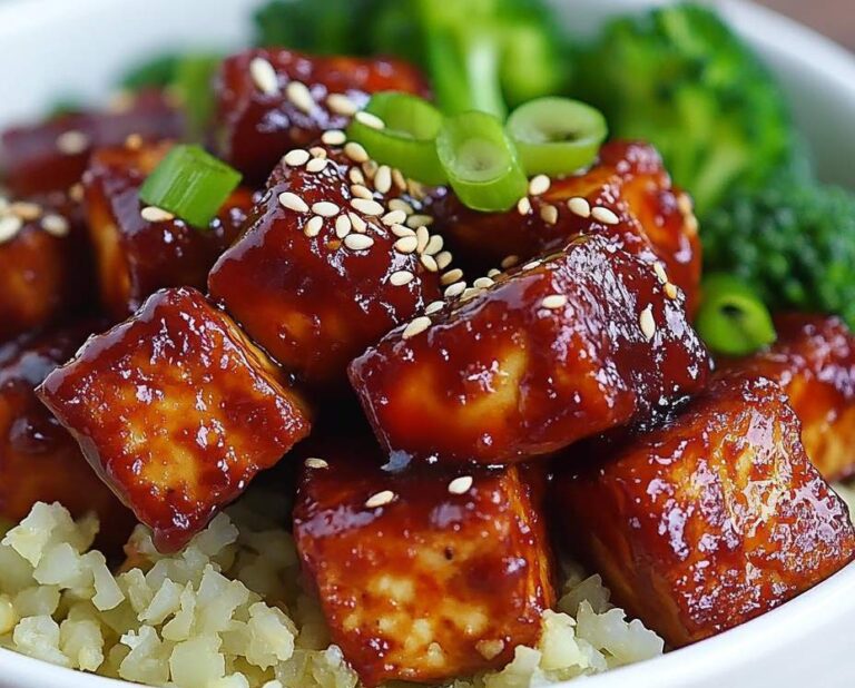 Crispy Gochujang Korean Tofu: A Vegan Low-Carb Dinner