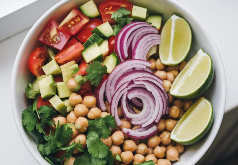 Vegan High Protein Chickpea Salad – A Tasty and Nutritious Lunch Idea